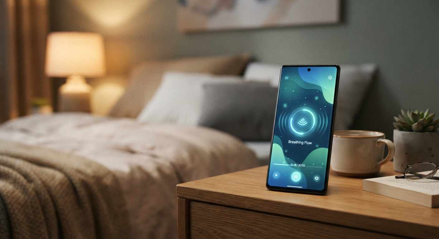 Мобильное приложение для сеансов самогипноза на смартфоне